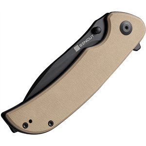 Borzam Linerlock Tan G10