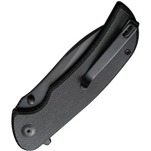Borzam Linerlock Black Micarta