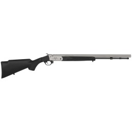 Traditions R72110840 Buckstalker XT 50 Cal 209 Primer 24 Stainless Cerakote Black Synthetic Stock