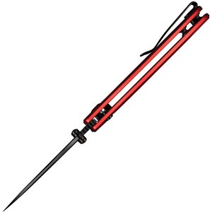 Cybrix Button Lock Red