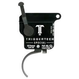 TriggerTech R70SBB13TBC Special  SingleStage Traditional Curved Trigger with 13.50 lbs Draw Weight for Remington 700 Right