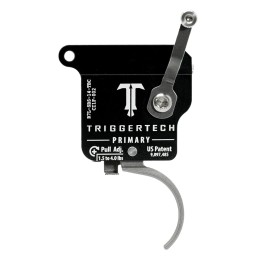 TriggerTech R7LSBS14TBC Primary  SingleStage Traditional Curved Trigger with 1.504 lbs Draw Weight for Remington 700 Left