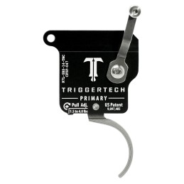 TriggerTech R7LSBS14TNC Primary Without Bolt Release SingleStage Traditional Curved Trigger with 1.504 lbs Draw Weight for Remin