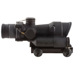 Trijicon 100390 ACOG  Matte Black 4x32mm LED Illuminated Green Crosshair .2235.56 BDC Reticle