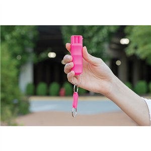 Key Ring Pepper Spray Pink