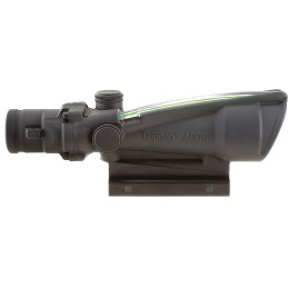 Trijicon 100416 ACOG  Matte Black 3.5x35mm Illuminated Green Crosshair 300 Blk BDC Reticle