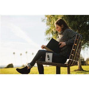 Jewel Design Pepper Spray Blk