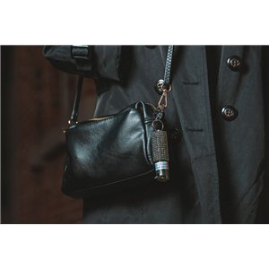 Jewel Design Pepper Spray Blk