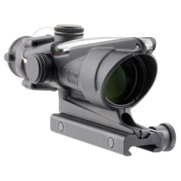 Trijicon 100224 ACOG  Black Hardcoat Anodized 4x32mm Illuminated Green Horseshoe .2235.56 BDC Reticle