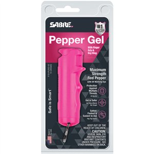 Finger Grip Pepper Spray Pink