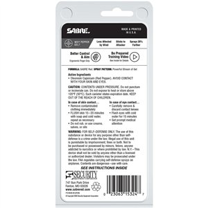 Finger Grip Pepper Spray Blk