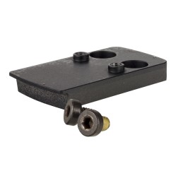 Trijicon AC32092 RMRcc Pistol Adapter Plate for Shield RMSc Footprint  Matte Black