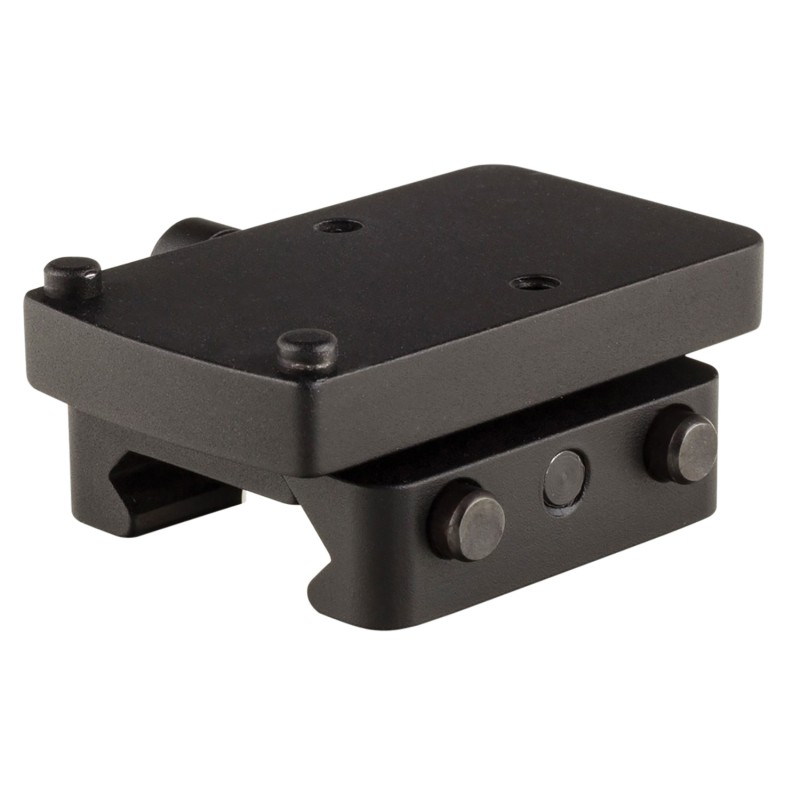 Trijicon AC32077 RMRSRO Quick Release Low Weaver Mount  Black Anodized