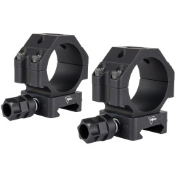 Trijicon AC22064 Scope Rings with QLOC Technology  Matte Black  30mm Low