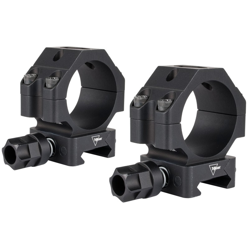 Trijicon AC22068 Scope Rings with QLOC Technology  Matte Black  34mm Low