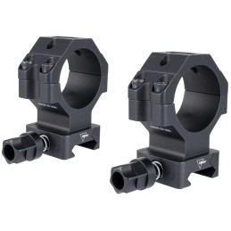 Trijicon AC22075 Scope Rings with QLOC Technology  Matte Black  35mm  Extra High