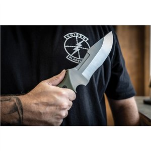 Mamu Fixed Blade OD/Satin