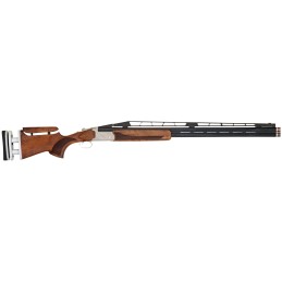 TriStar 35416 TT15A Double Trap 12 Gauge 2rd 2.75 32 Adjustable Rib Barrel Silver Rec Walnut Fixed with Adjustable Comb Stock Ri