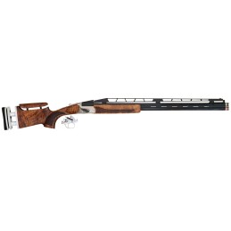 TriStar 35420 TT15A Deluxe Double Combo 12 Gauge 3 32 2rd 3 34 1rd Adjustable Rib Barrels Silver Rec Walnut Fixed with Adjustabl