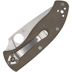 Tenacious Linerlock Brown G10