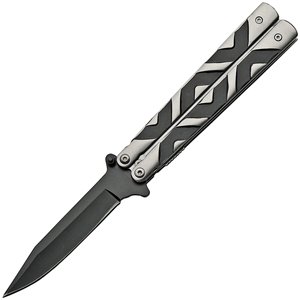 Linerlock A/O Black Silver