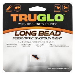 Truglo TG947ARM Long Bead  Metal Universal Shotgun Fiber Optic Red 640