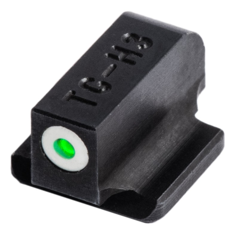 TruGlo TG231R2W Tritium Pro  Black  Green Tritium White Outline Front Sight Green Tritium Rear Sight