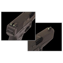 TruGlo TG231MP Tritium  Black  Green Tritium Front Sight Green Tritium Rear Sight