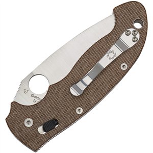 Manix 2 XL Brn Canvas Micarta