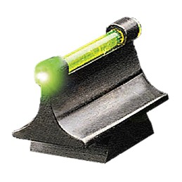 TruGlo TG95450RG 38 Dovetail Front Sight  Black 0.450 Green Ramp for Rifles