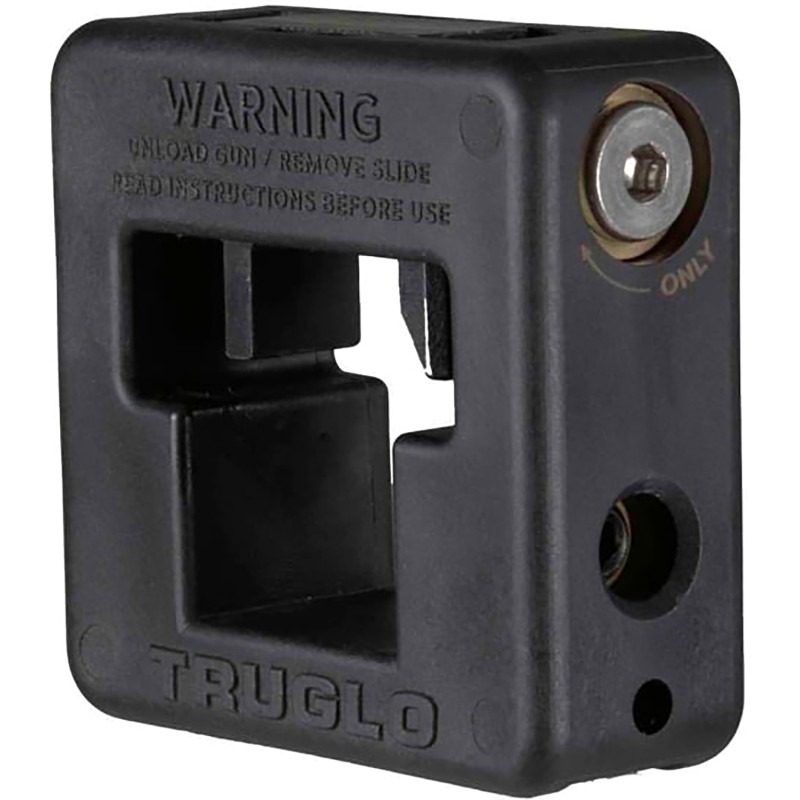 TruGlo TGTG970G1 Sight Setter  Handgun Polymer Black Compatible wMost Glock