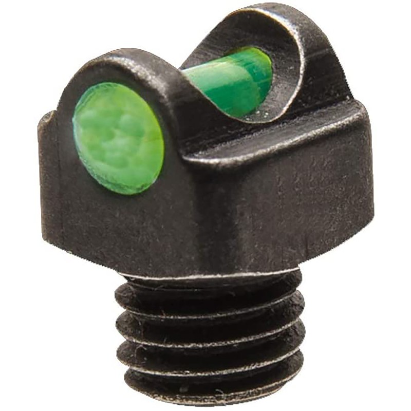 TruGlo TGTG954CG StarBrite Deluxe Bead  Black  Green Fiber Optic Front Sight 540 Threads