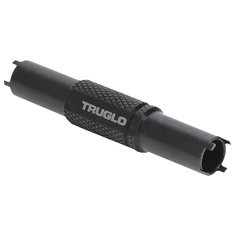 TruGlo TGTG971B Front Sight Tool made of Steel with Black Finish  5 Prong Design for AR15 M16