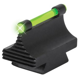 TruGlo TGTG95500RG 38 Dovetail Front Sight  Black 0.500 Green Ramp for Rifle