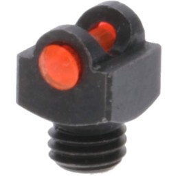 TruGlo TGTG954ER StarBrite Deluxe Bead  Black  Red Fiber Optic Front Sight 3mm Threads