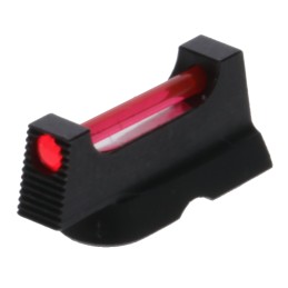 TruGlo TGTG132CZS FiberOptic Pro  Black  Red Fiber Optic Front Sight