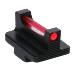 TruGlo TGTG132SX FiberOptic Pro  Black  Red Fiber Optic Front Sight