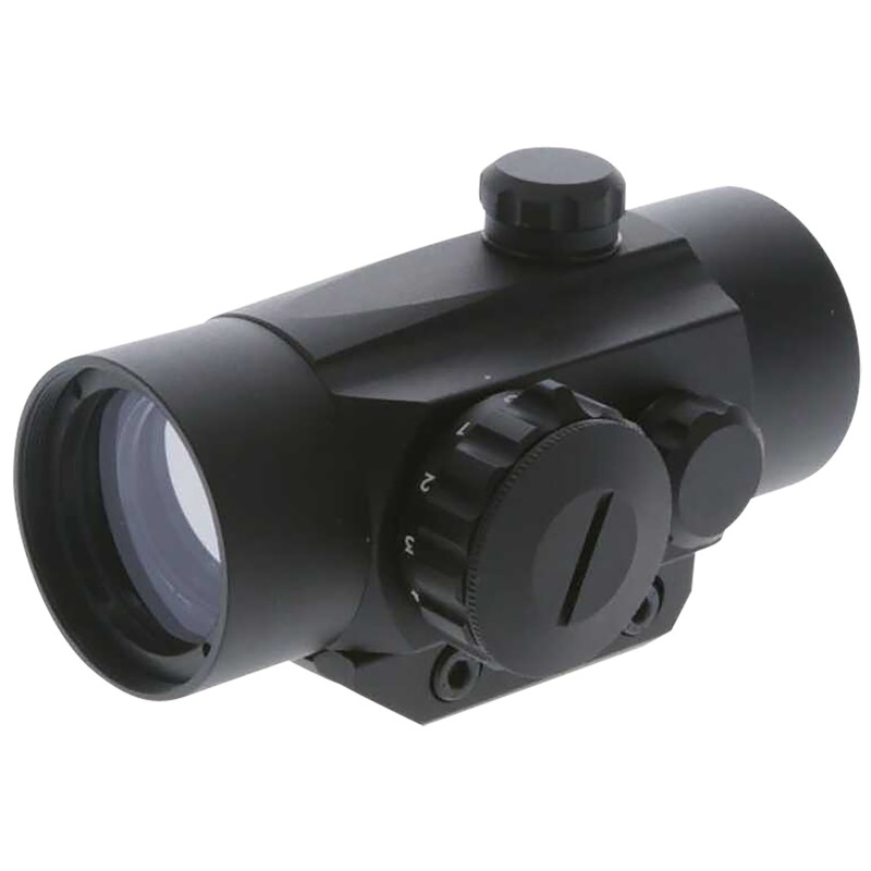 TruGlo TG8030P Traditional  Anodized Matte Black 1x30mm 5 MOA Red Dot Reticle