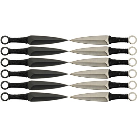 12pc Two Team Kunai Set