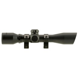 TruGlo TG8504BD Compact  Black Anodized Matte Black 4x 32mm 1 Tube Diamond Reticle