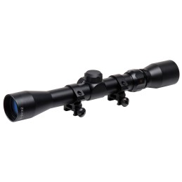 TruGlo TG853932B Trushot  Black Anodized 39x32mm 1 Tube Duplex Reticle wRings 38 Dovetail