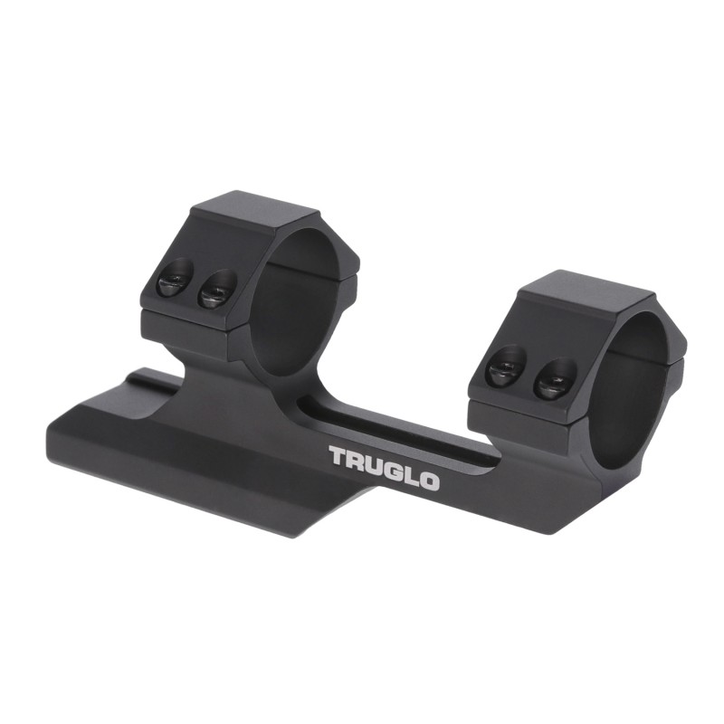 TruGlo TG8964B OnePiece Tactical Scope Mount Scope MountRing Combo Black Anodized 30mm