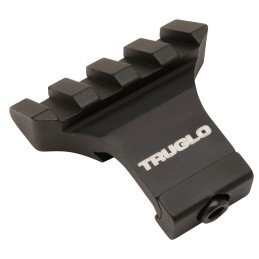 TruGlo TG8975B 45 Degree Offset Picatinny Rail Mount  Black Anodized