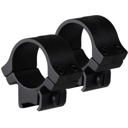 TruGlo TGTG8961B3 Lightweight Scope Rings  Matte Black 1 Medium 4 Screws 2 Per Side