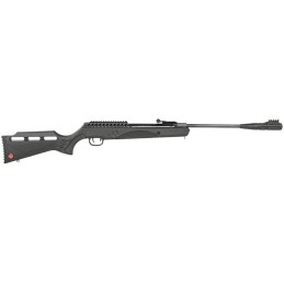 Umarex Ruger Air Guns 2244241 Targis Hunter Max Air Rifle TNT Piston 22 Pellet Black RecBarrel Black All Weather Molded Stock In