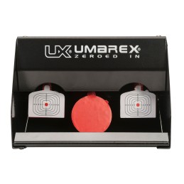 Umarex USA 2218075 Trap Shot ReSetable Steel RedWhite Target Air Rifle