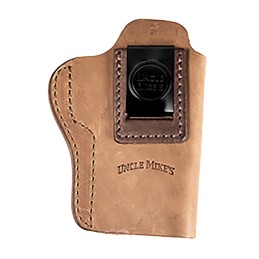 Uncle Mikesleather1791 UMIWB5BRWA Inside the Waistband  IWB Size 05 Brown Leather Belt Clip Fits Sig P320 Right Hand