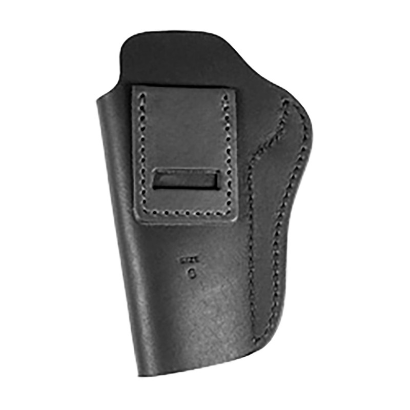 Uncle Mikesleather1791 UMIWB6MBLA Inside the Waistband  IWB Size 06 Matte Black Leather Belt Clip Fits 1911 5 Right Hand