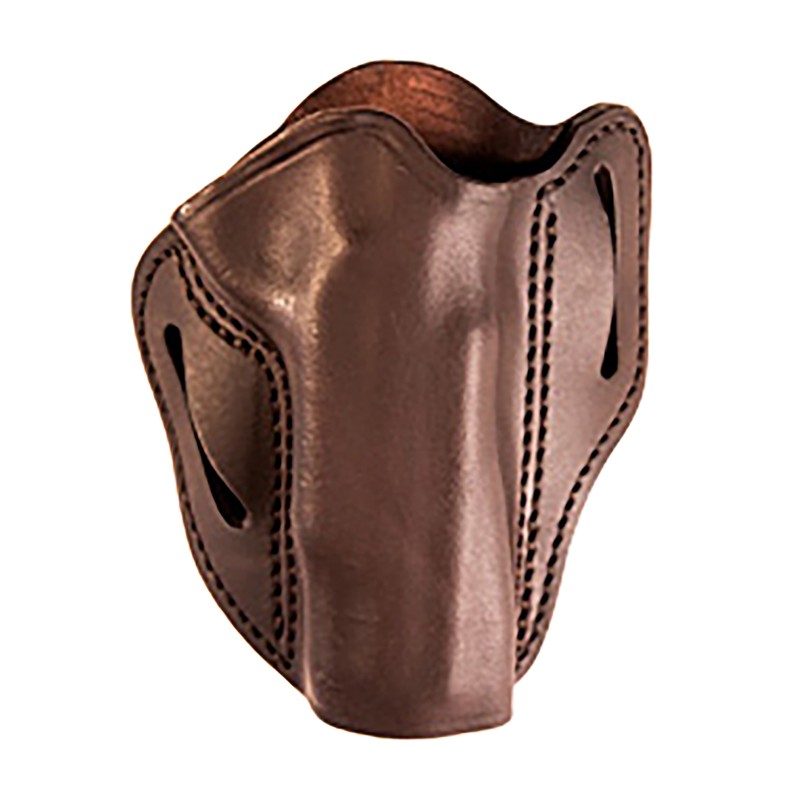 Uncle Mikesleather1791 UMOWB3BRWR Outside The Waistband Holster OWB Size 03 Brown Leather Belt Slide Fits 1911 5 Right Hand