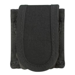 Uncle Mikes 88271 Universal SpeedLoader Mag Pouch Single Black Kodra Nylon Hook  Loop Belts 2.25 Wide